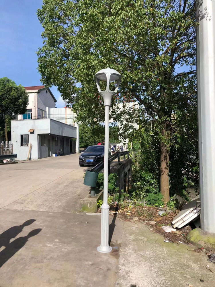 西安高端大气庭院灯黑白两色