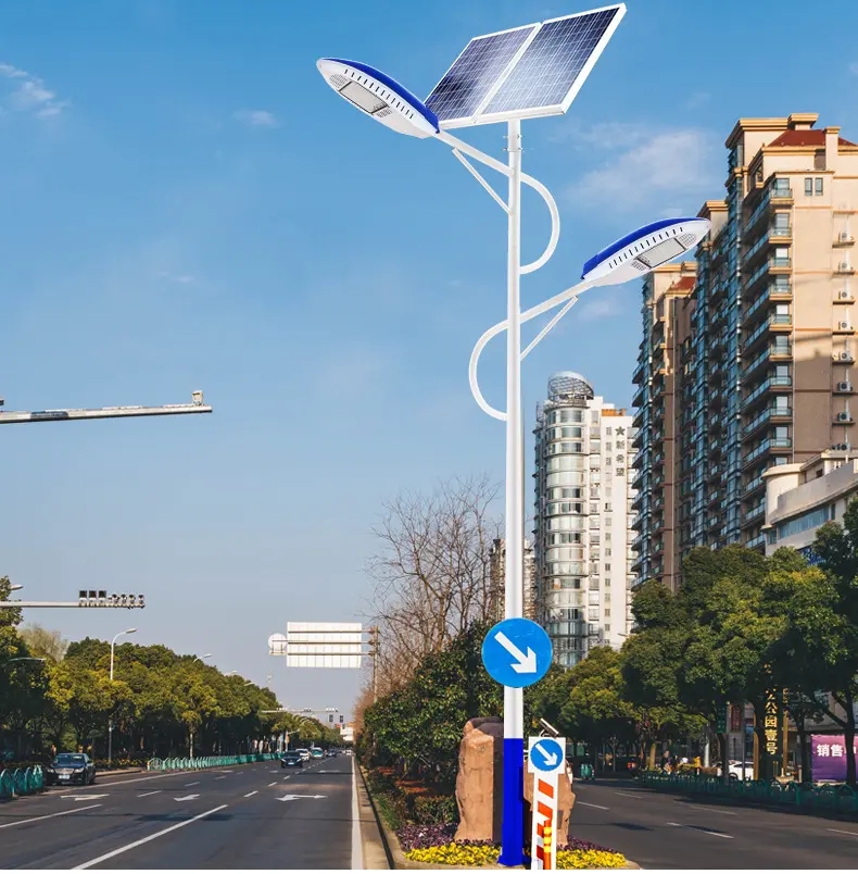 太阳能路灯的特点及节能数据和LED光源简介